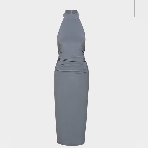 Aritzia Dresses & Skirts - ARITZIA Wilfred Smooth Matter Remedy Dress – Coal Grey (Size XS)